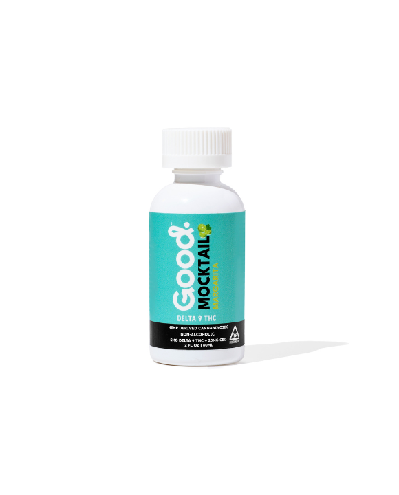 Margarita Delta 9 THC mocktail shot — hemp-derived, Good Organics