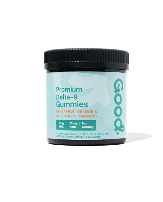 Tropicanna 5mg Delta 9 THC gummies mixed tropical flavors