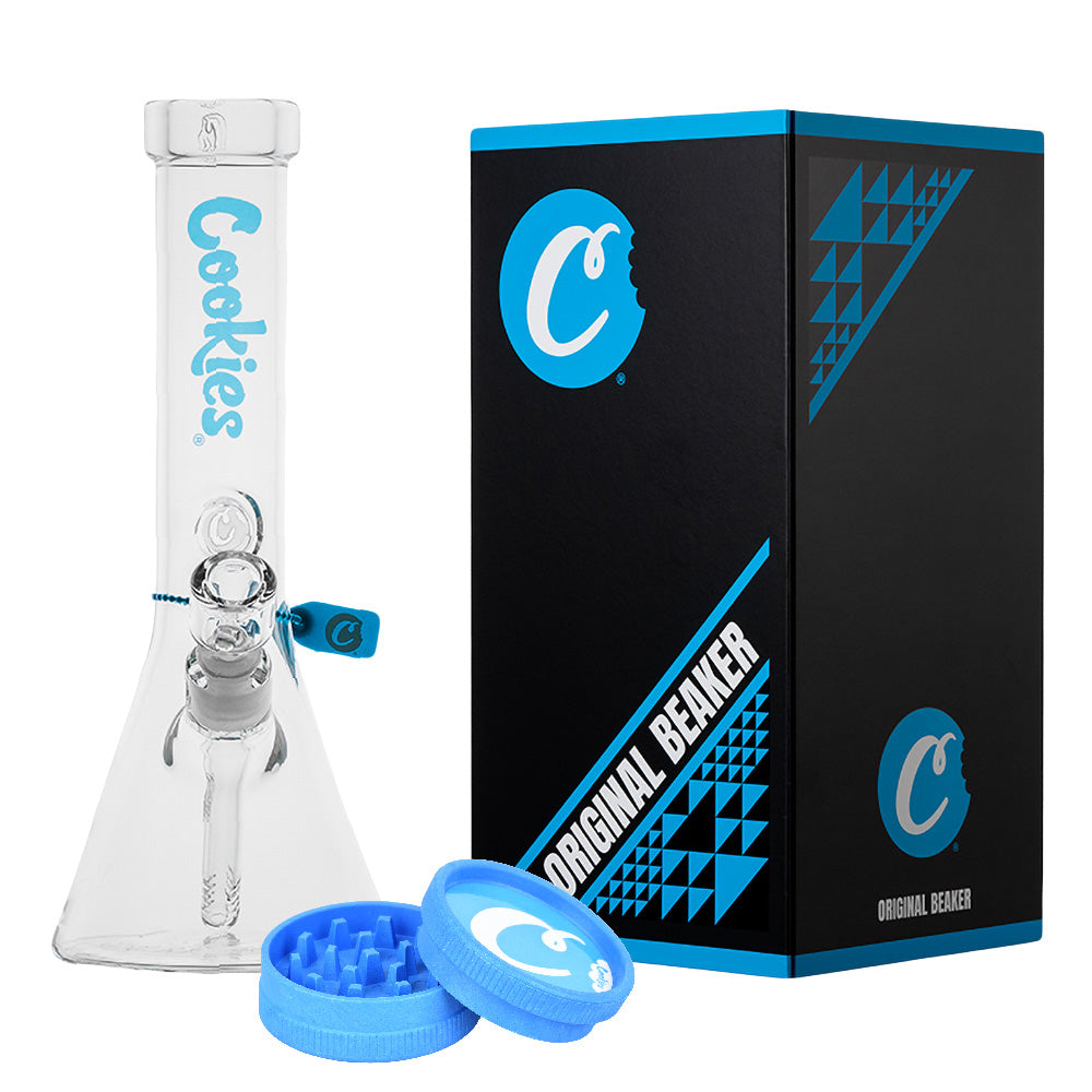 Cookies Original Beaker Glass Water Pipe | 13.25" | 14mm